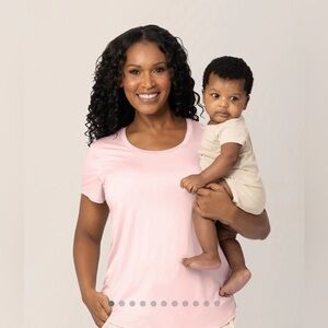 Kindred Bravely Everyday Dusty Pink Maternity & Nursing T-Shirt